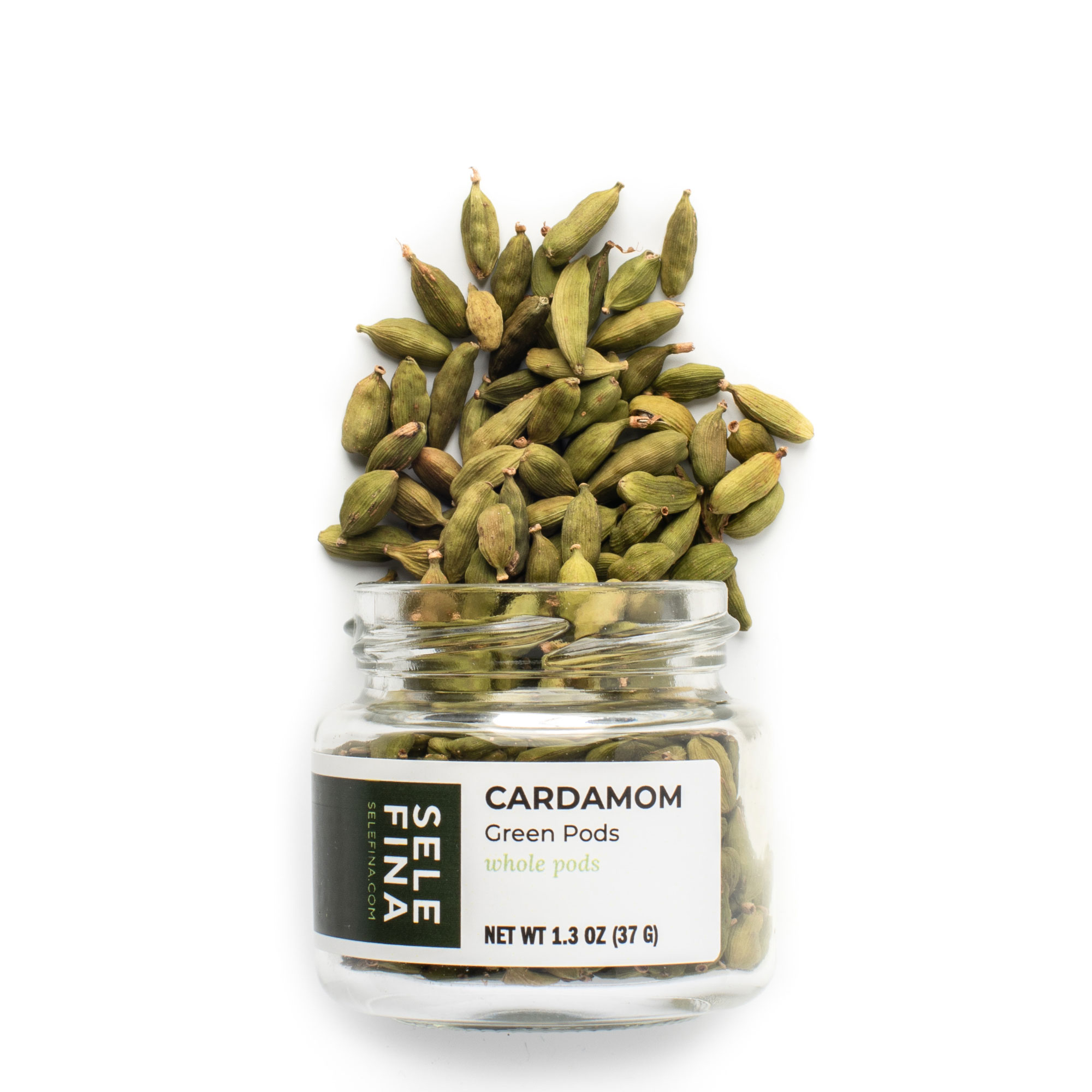 Whole Green Cardamom Pods 6oz
