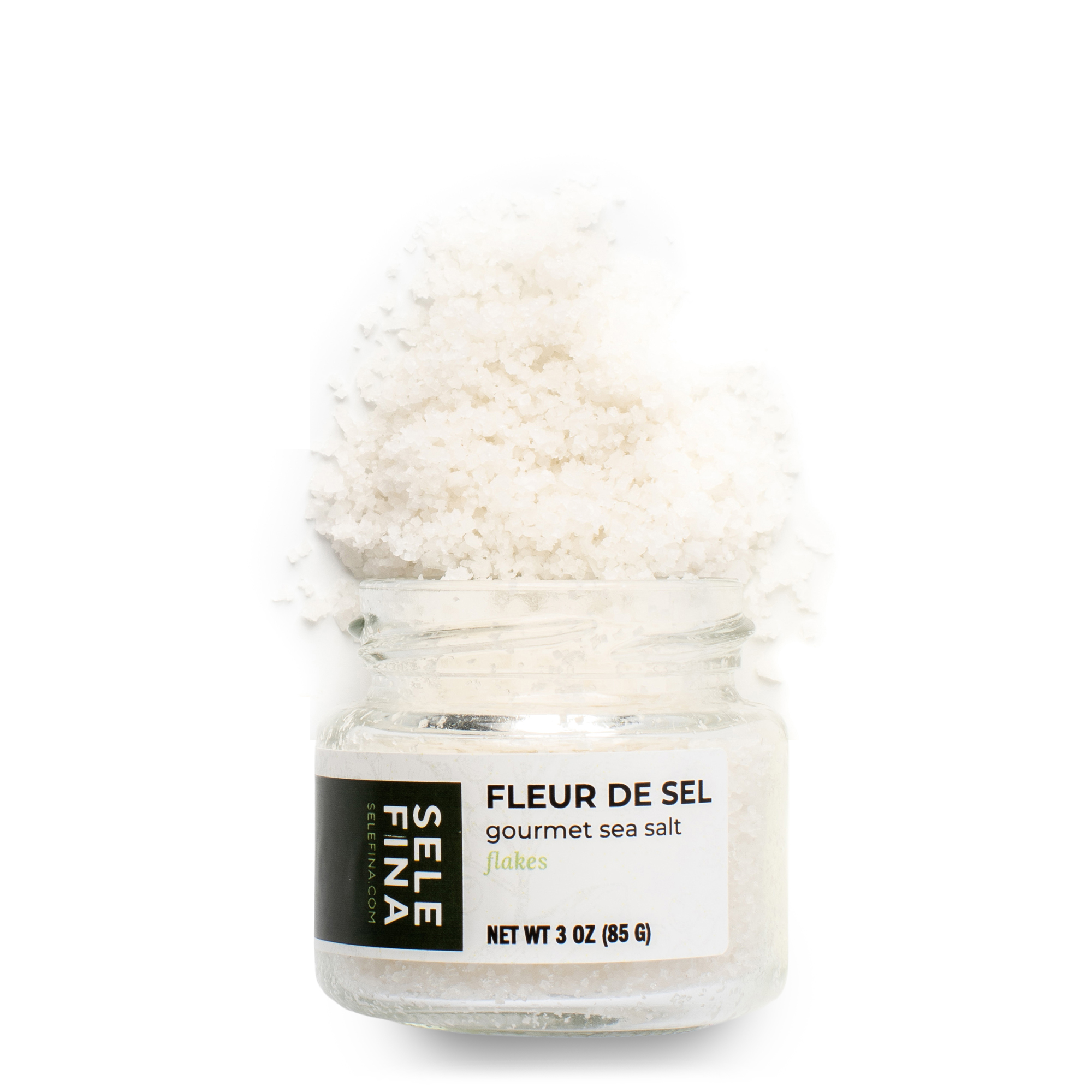 Fleur De Sel Sea Salt Flakes 16oz
