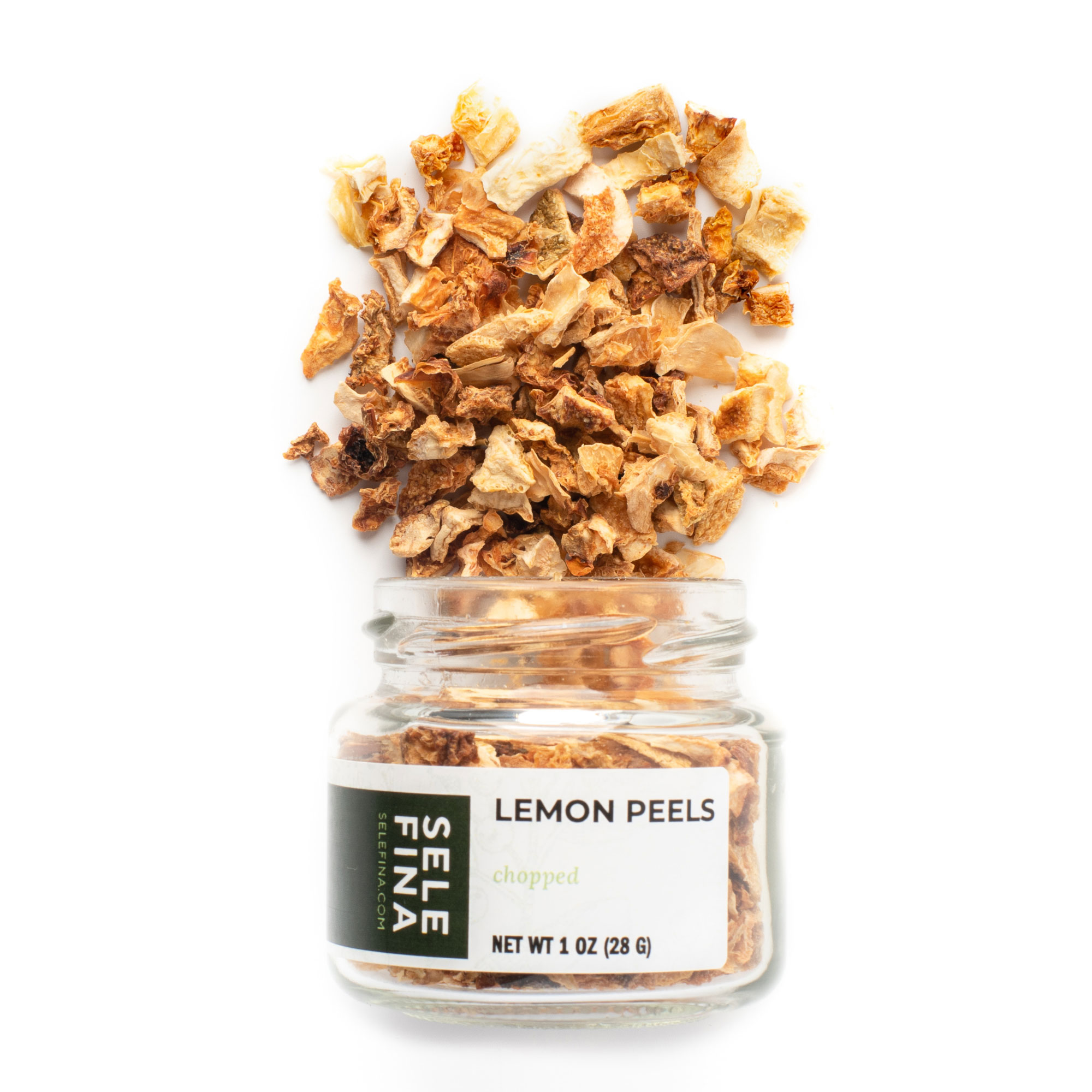 Lemon Peels Chopped 6oz