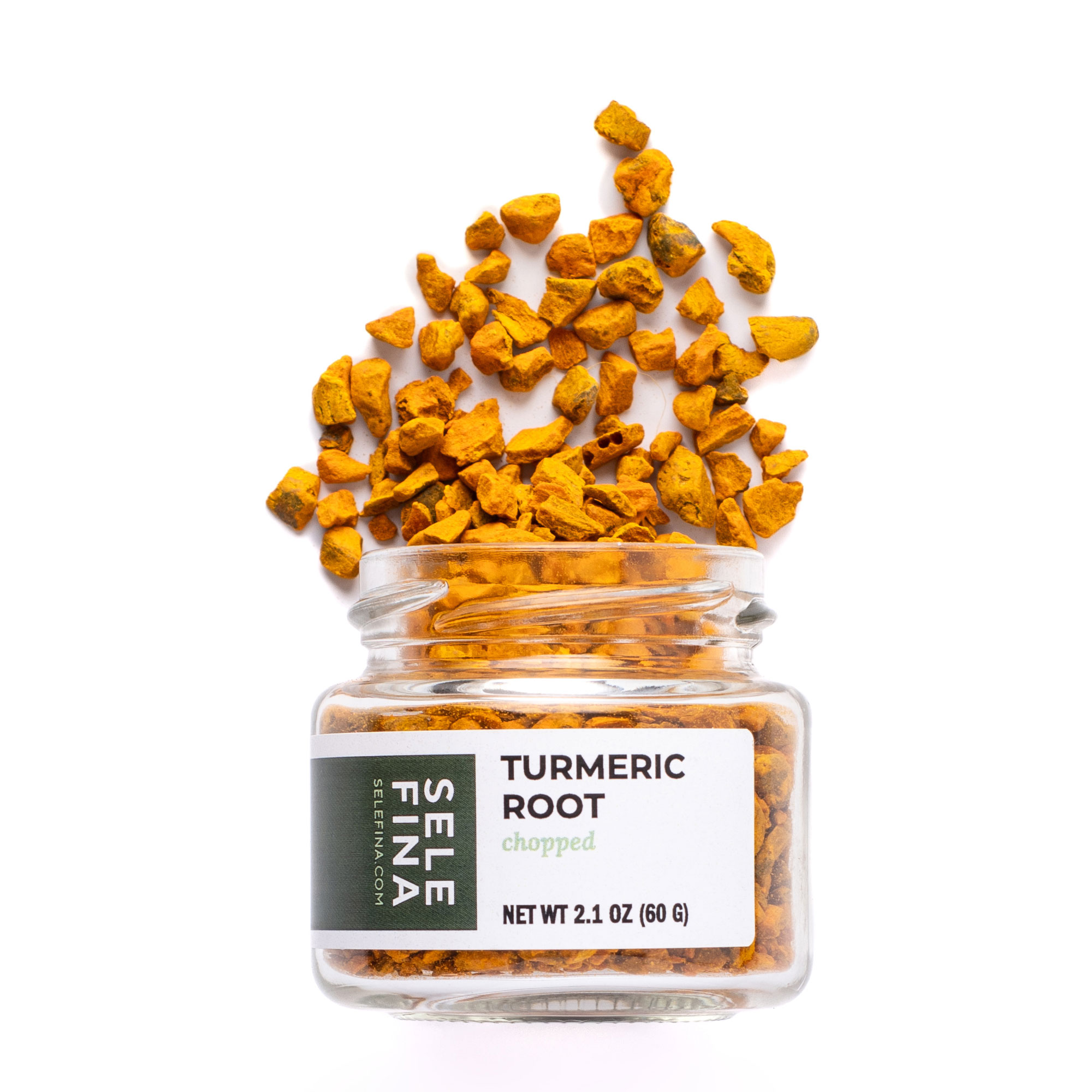 Chopped Turmeric Root 8oz