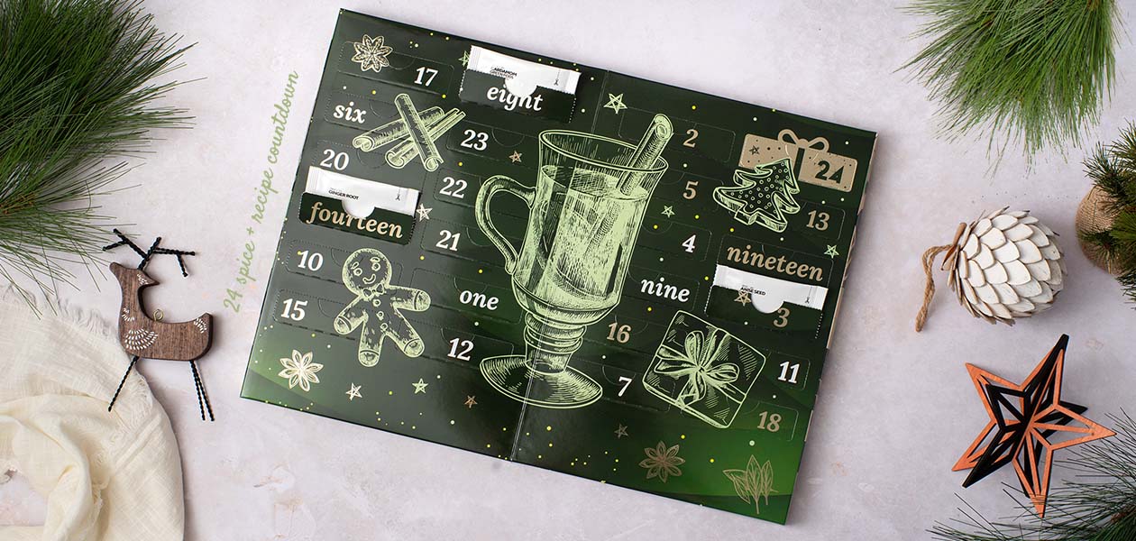 24 Spice Advent Calendar with Online