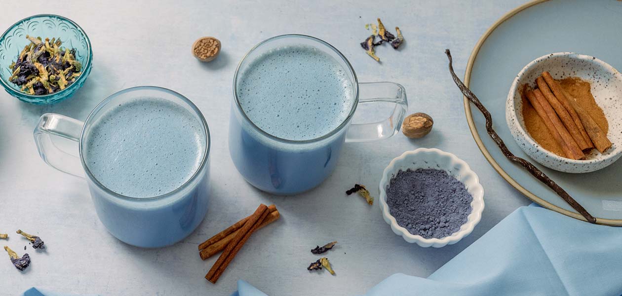 Blue Lagoon Moon Milk Mix is Blue