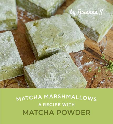 Matcha Recipe: Matcha Marshmallows