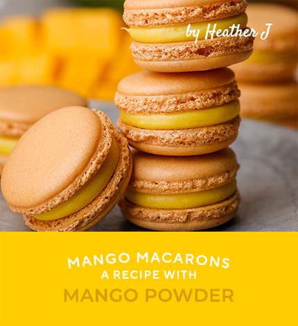 Mango Powder Recipe: Yellow Mango Macaroons