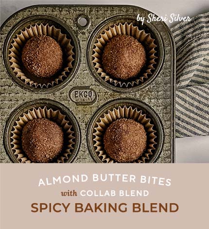Spicy Baking Blend Recipe: Almond Butter Bites