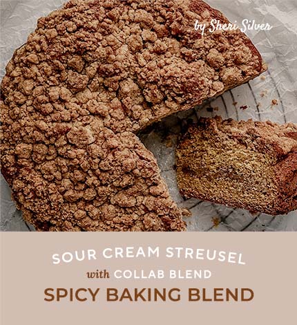 Spicy Baking Blend Recipe: Sour Cream Streusel
