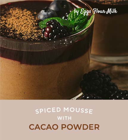 Cacao Recipe: Spiced Mousse