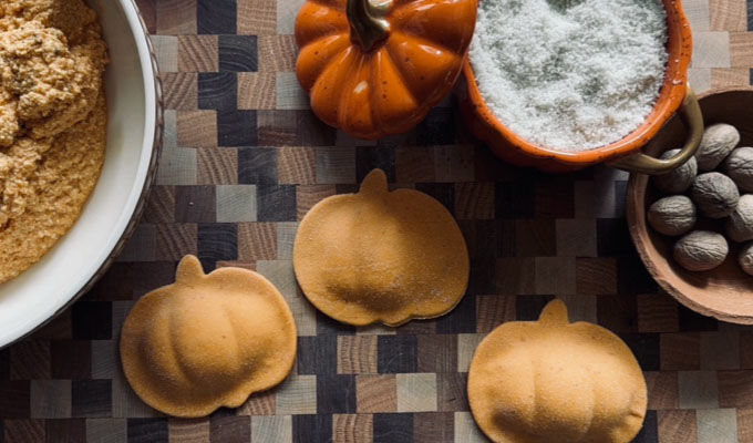 Autumn Pumpkin Ravioli