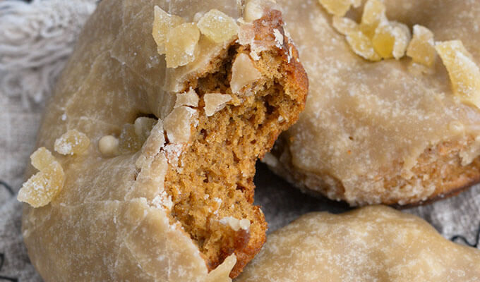Baked Ginger Donuts