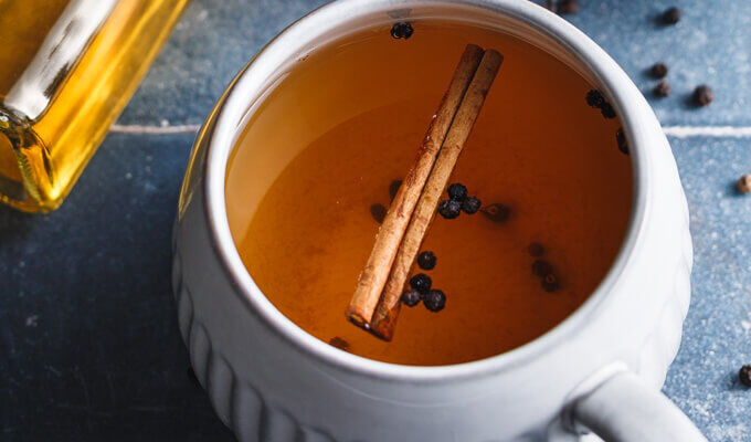 Bourbon and Peppercorn Cider