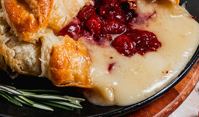 Baked Brie in Puff Pastry