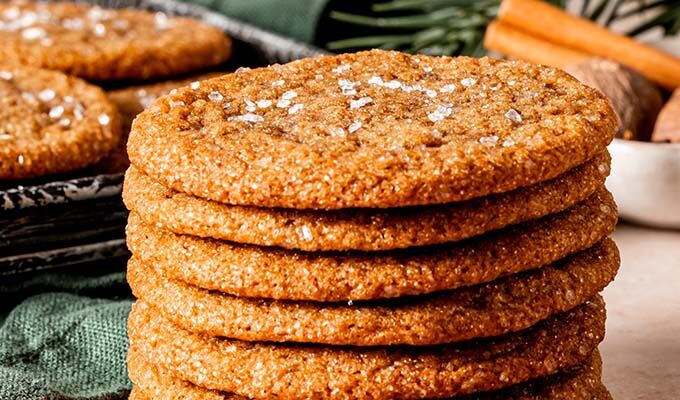 Spiced Molasses Cookies