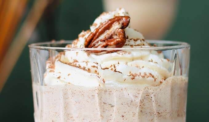 Cacao-Maple Melange Semifreddo
