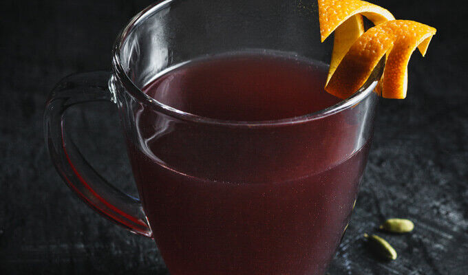 Cardamom and Orange Mulled Wine