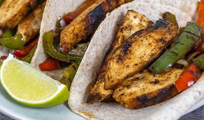 Chicken Fajita Tacos