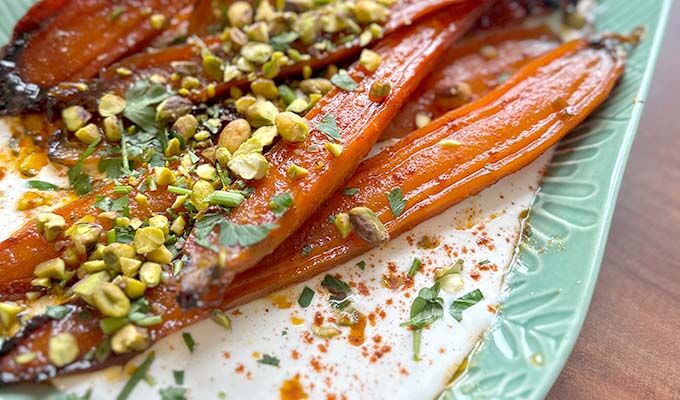 Chili Roasted Carrots