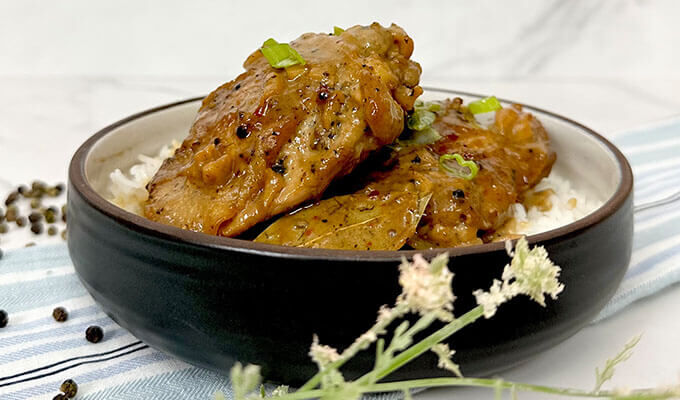 Coconut Chicken Adobo