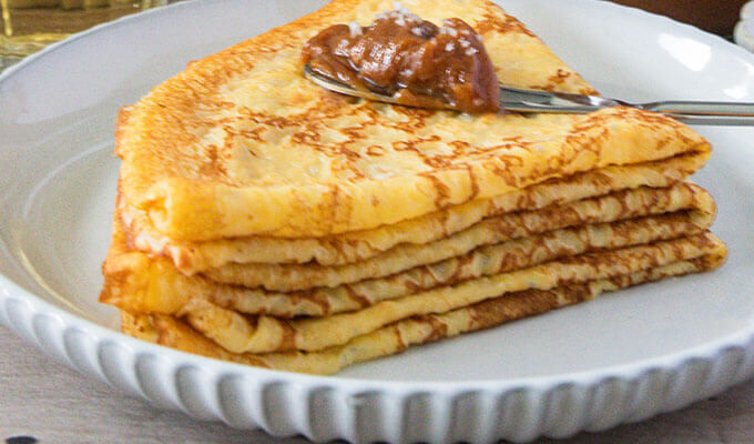 Crêpes au Caramel au Beurre Salé