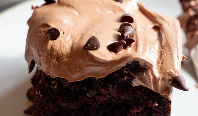 Double Chocolate Snack Cake