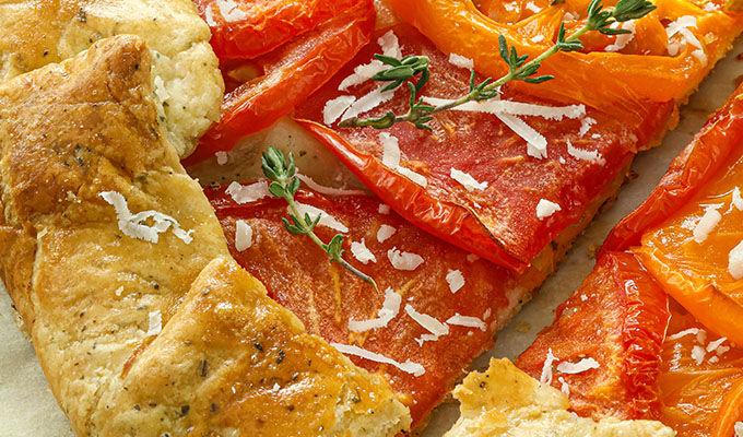 Heirloom Tomato Galette