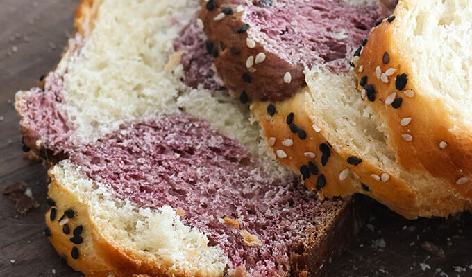 Honey and Hibiscus Braided Bread