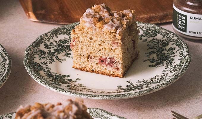 Strawberry Coffee Cake
