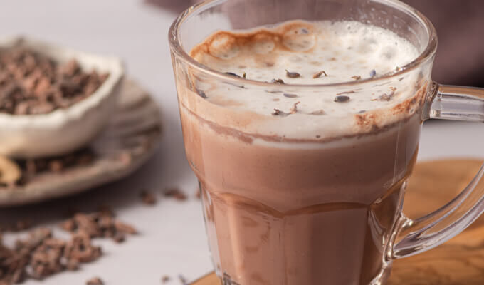 Lavender Hot Chocolate
