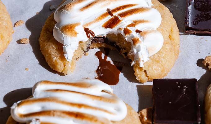 Gluten-Free S'mores Cookies