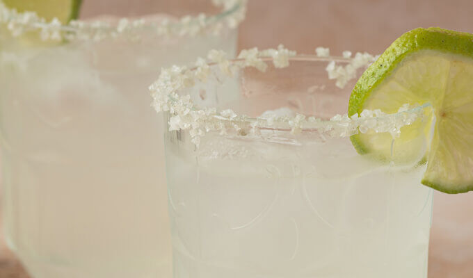 Margarita with French Grey Salt