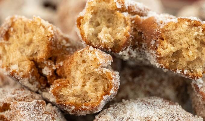 Mulled Spiced Apple Cider Doughnuts
