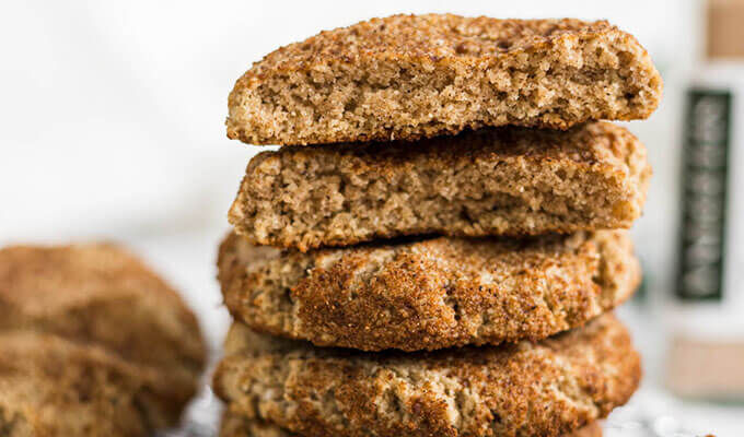 Nutmeg Almond Flour Snickerdoodles