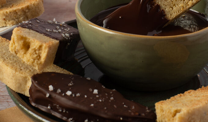 Orange and Dark Chocolate Biscotti