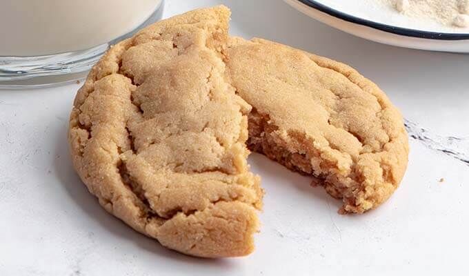 Peanut Butter and Honey Powder Cookies