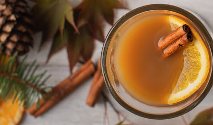 Pear Cider with Fennel and Orange