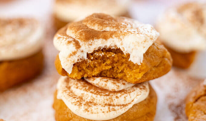 Pumpkin Pie Chai Cookies