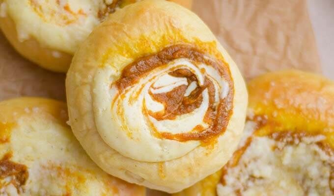 Pumpkin Cheesecake Kolaches