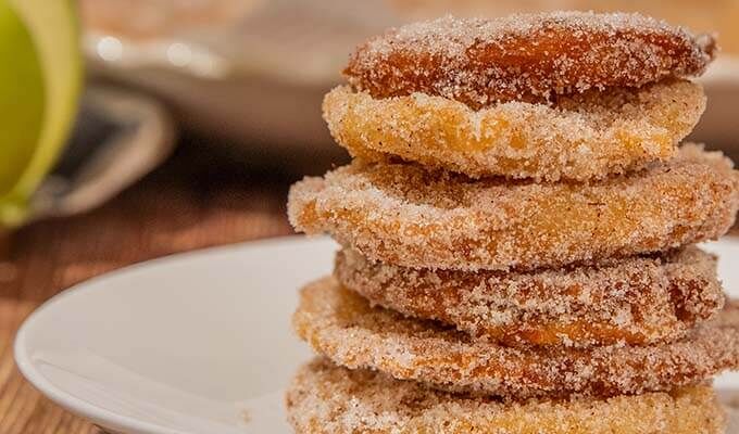Pumpkin Spice Apple Rings