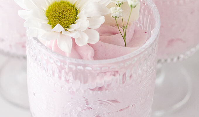 Purple Sweet Potato Mousse