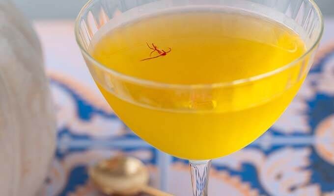 Saffron Martini