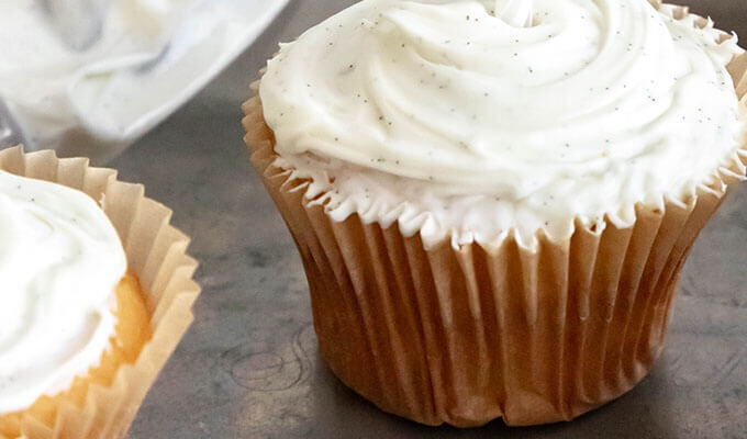 Small Batch Vanilla Bean Buttercream 