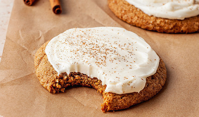 Soft & Chewy Pumpkin Cookies