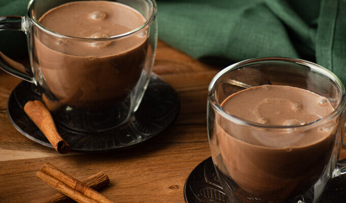 Spiced Rum Hot Chocolate