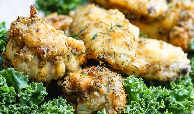 Dill-icious Ranch Chicken Wings