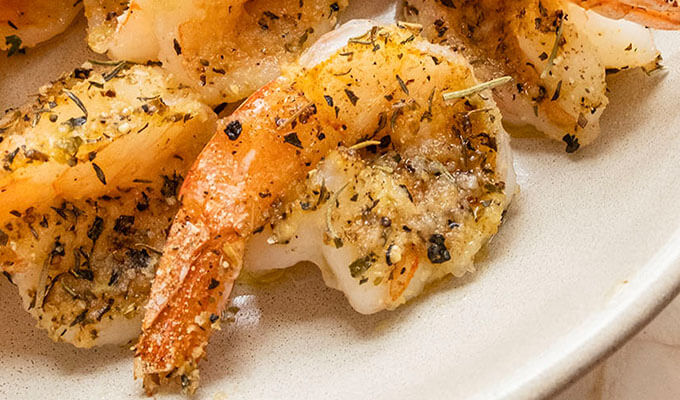 Broiled Shrimp Oreganata