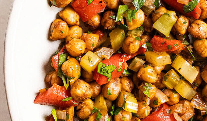 Marinated Chickpea Salad